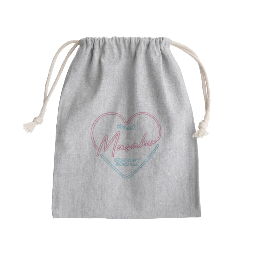 スナックまさこのスナックまさこ　オリジナルグッズ Mini Drawstring Bag