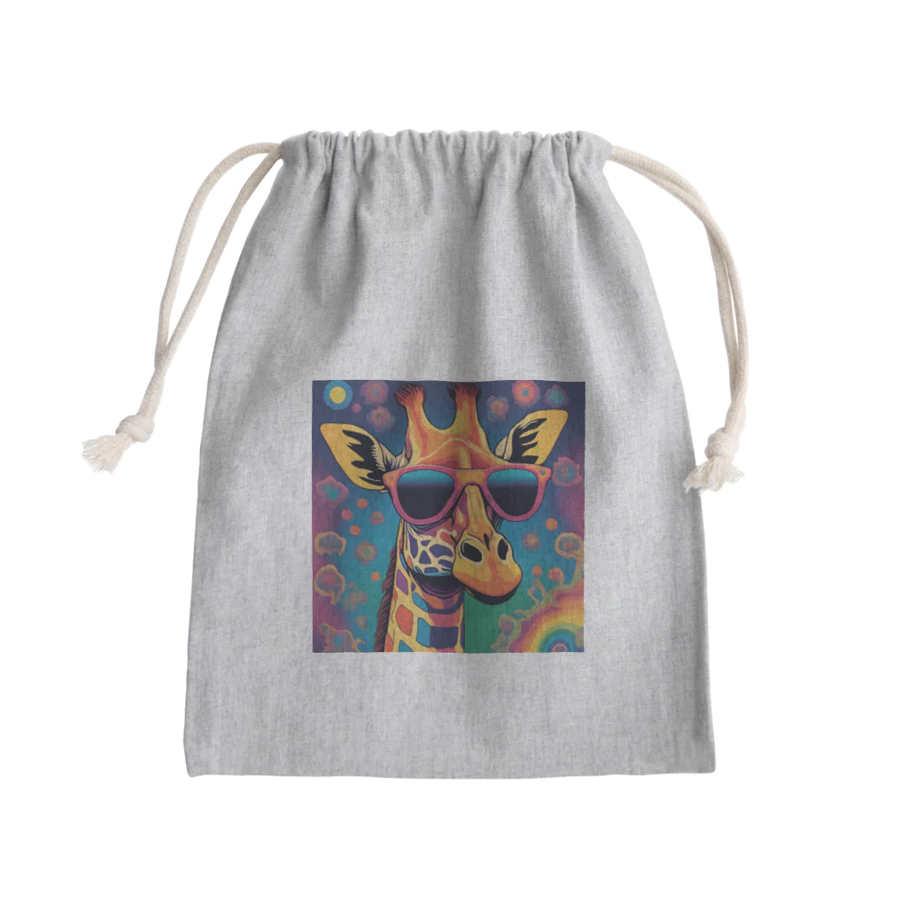 Anniversary TRIBEのパーリーキリン Mini Drawstring Bag