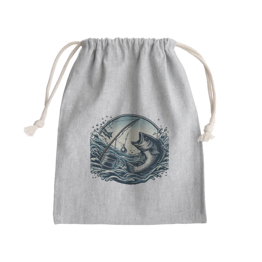 Chatarohの大漁の瞬間 Mini Drawstring Bag