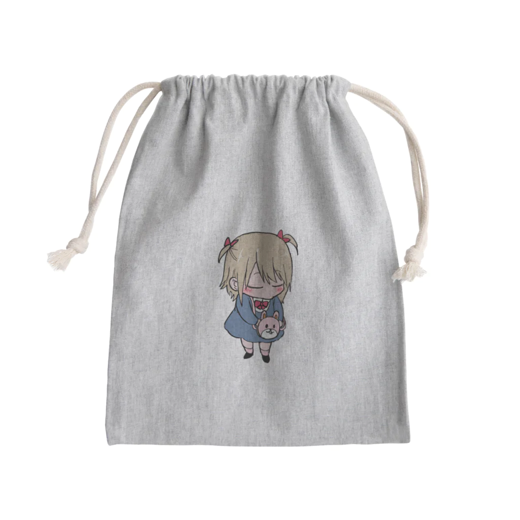 恵茂田支店のいまちゃんちんまりグッズ Mini Drawstring Bag