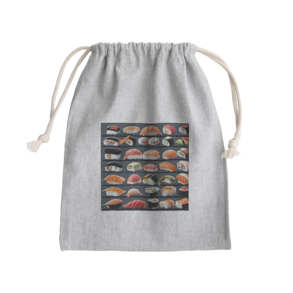 olafnの和の心　寿司 Mini Drawstring Bag