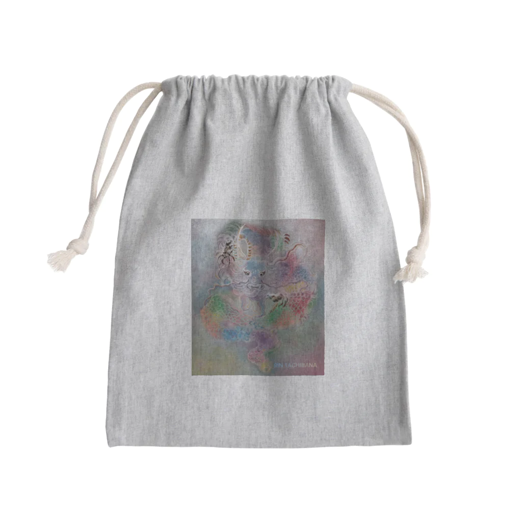 龍☆神の龍神様バッグ参 Mini Drawstring Bag