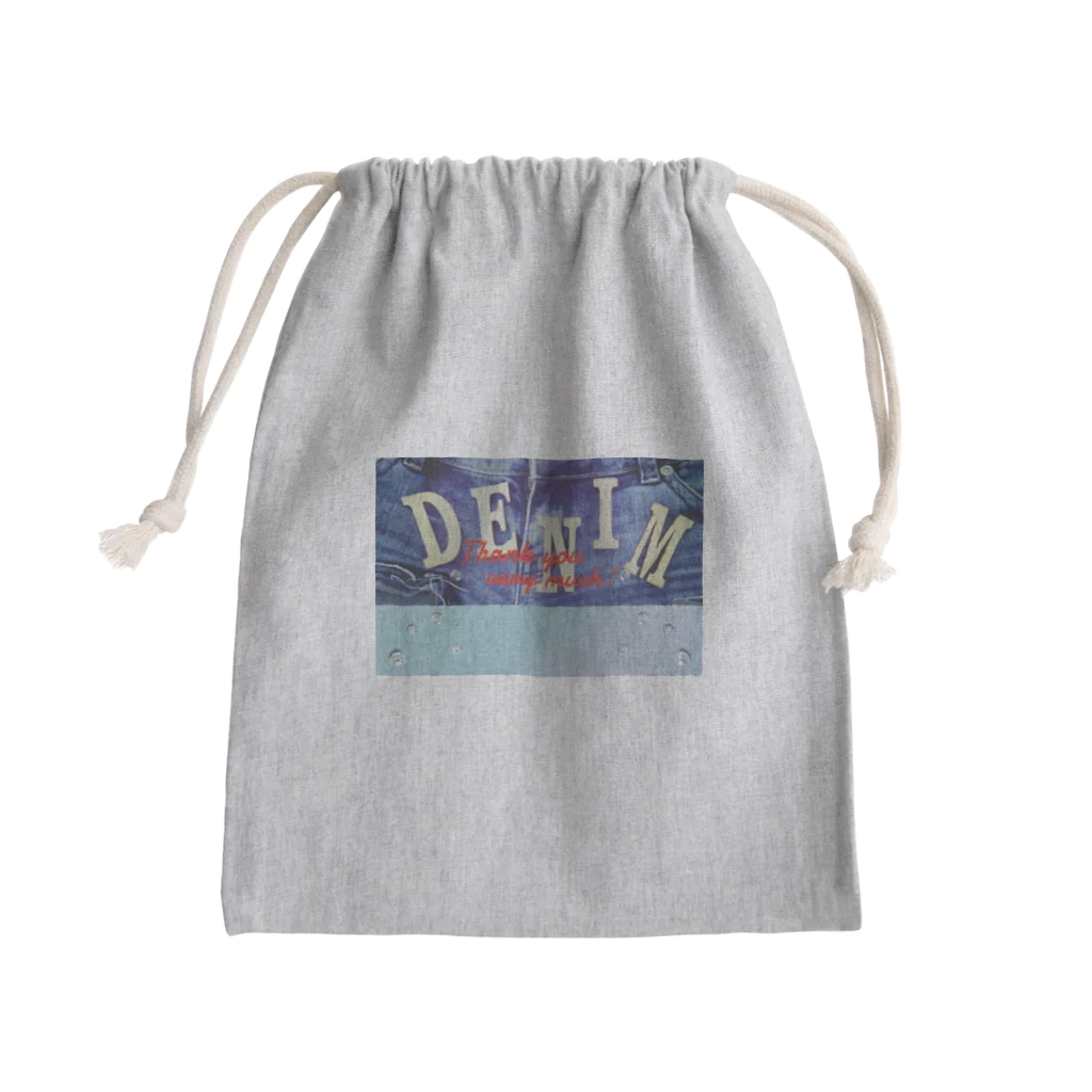 denim🏝️シリーズのdenim🏝️シリーズ Mini Drawstring Bag