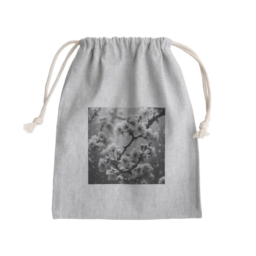 桜ですの桜 Mini Drawstring Bag