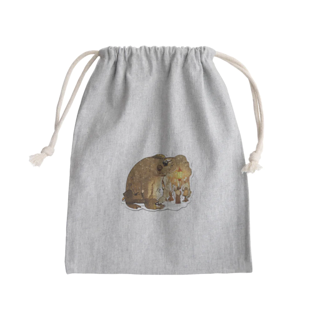 Yakitori_のがまくん Mini Drawstring Bag