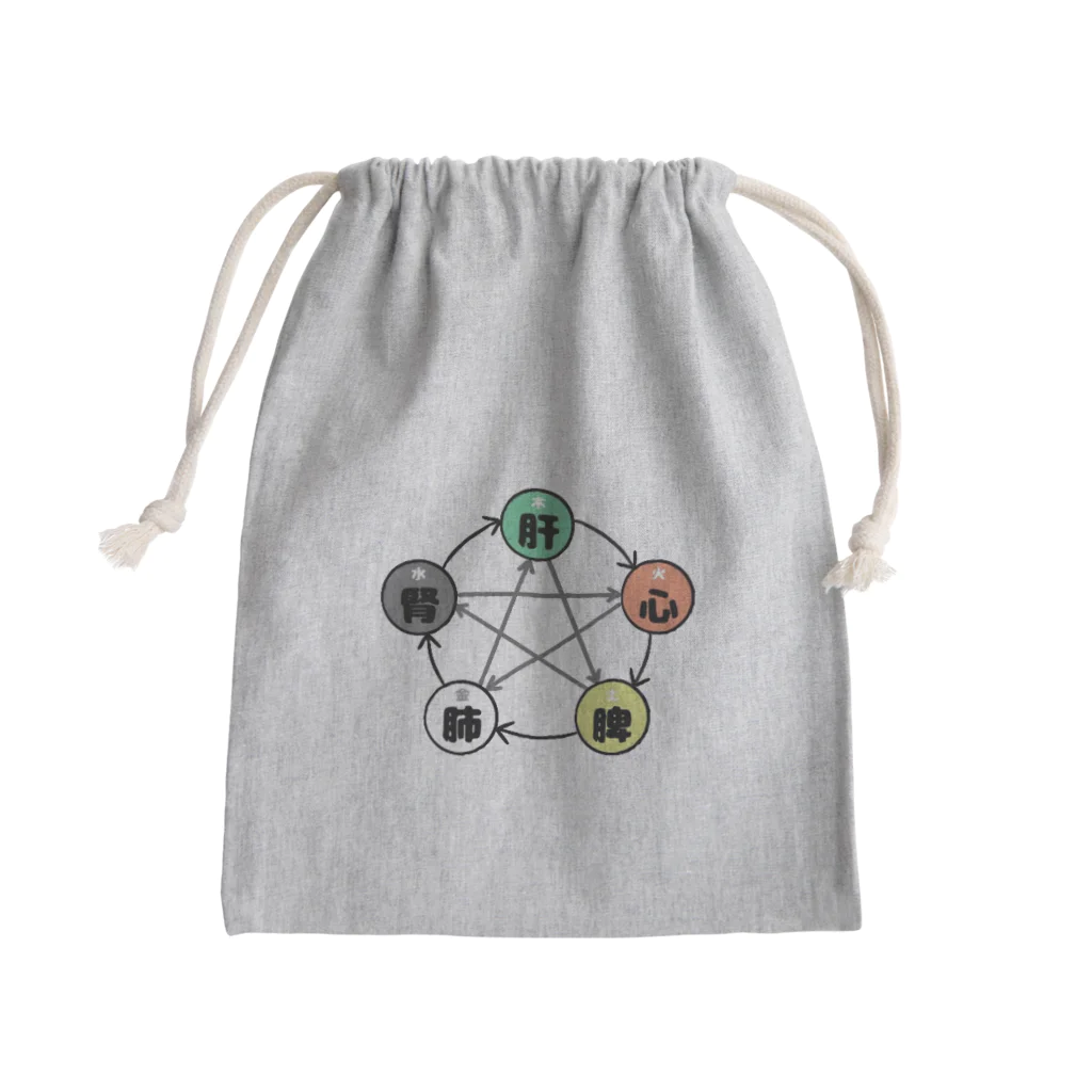 わかばの五行 Mini Drawstring Bag