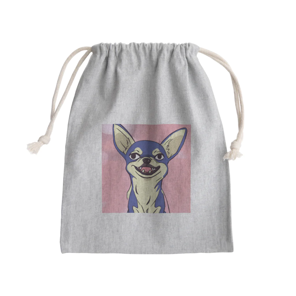 kuchibueyaのチワワ　 Mini Drawstring Bag