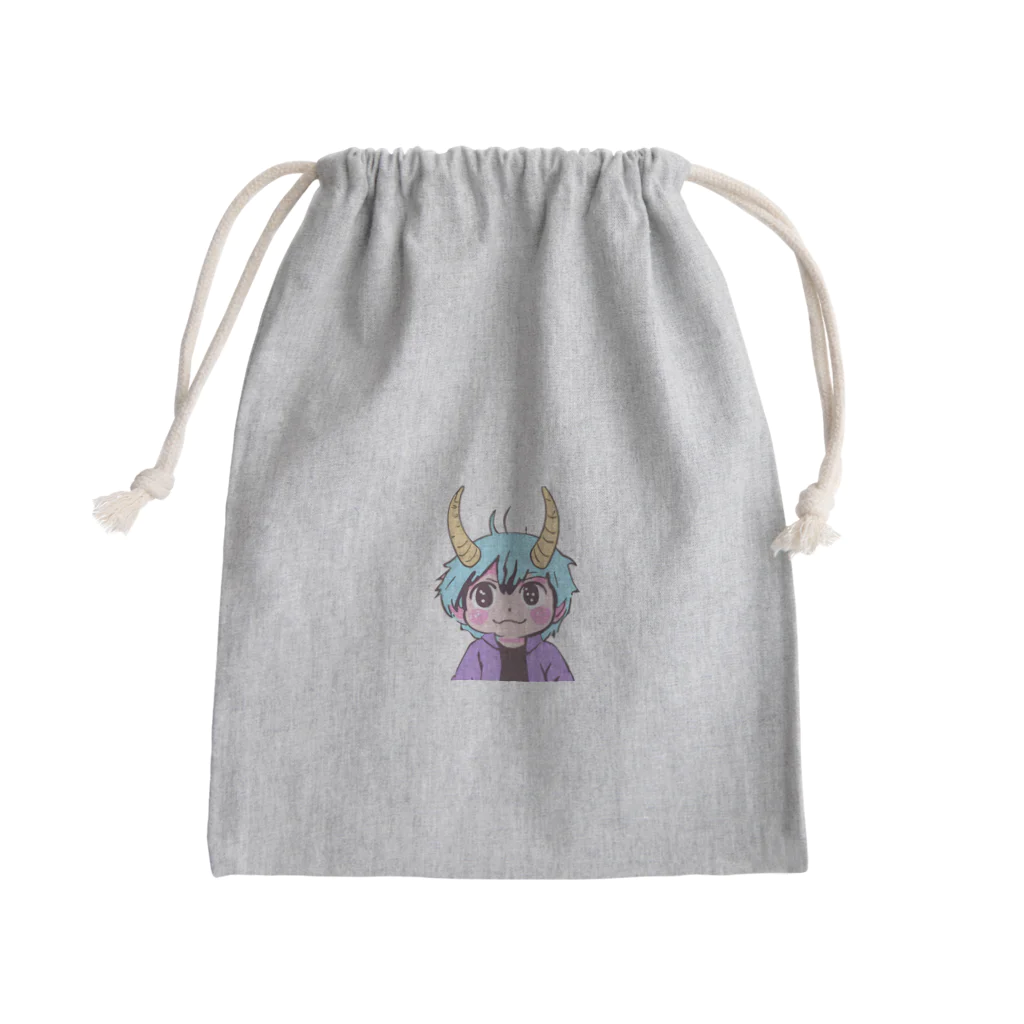 mitamu-のケイアク　 Mini Drawstring Bag