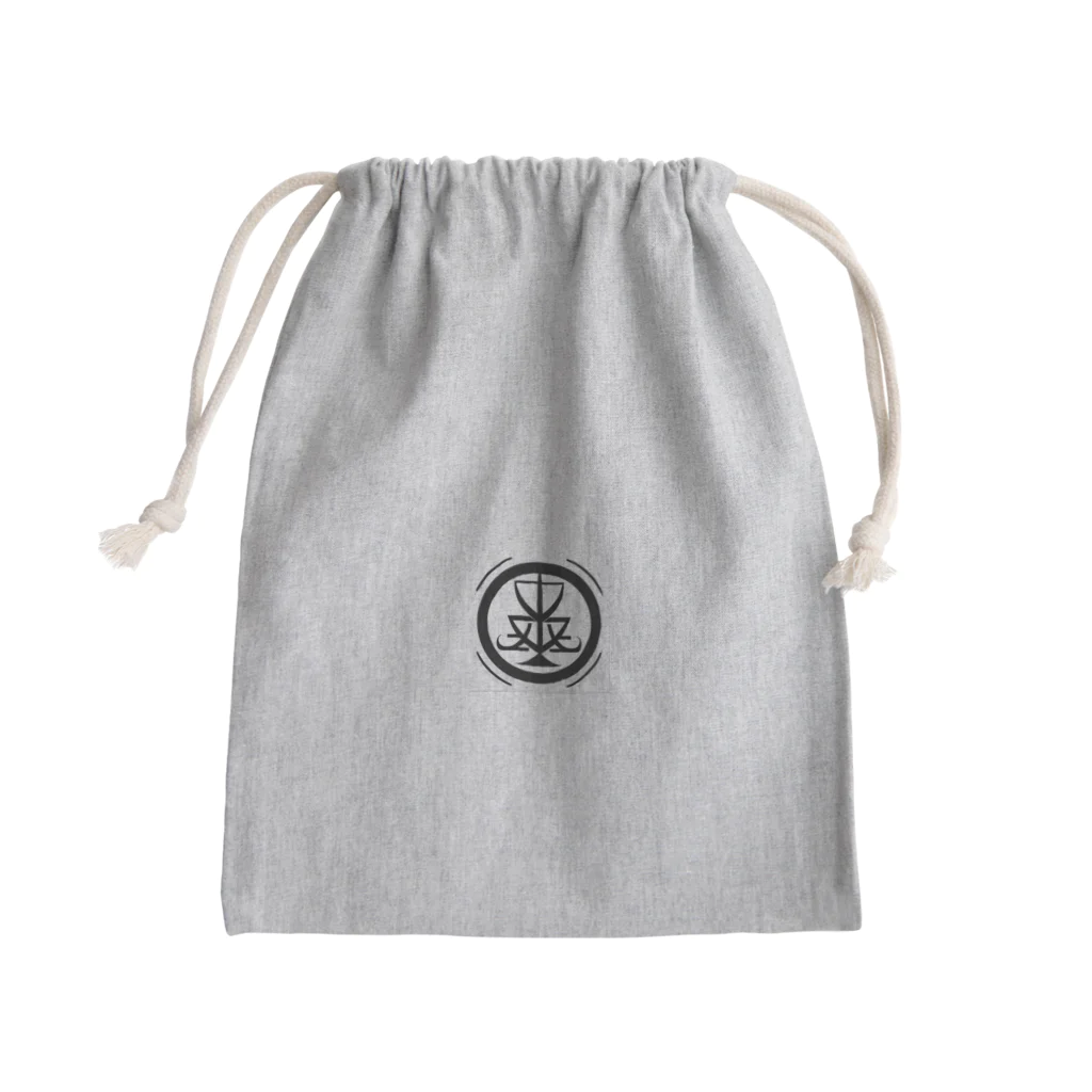 ロゴロゴ屋のライブラ Mini Drawstring Bag