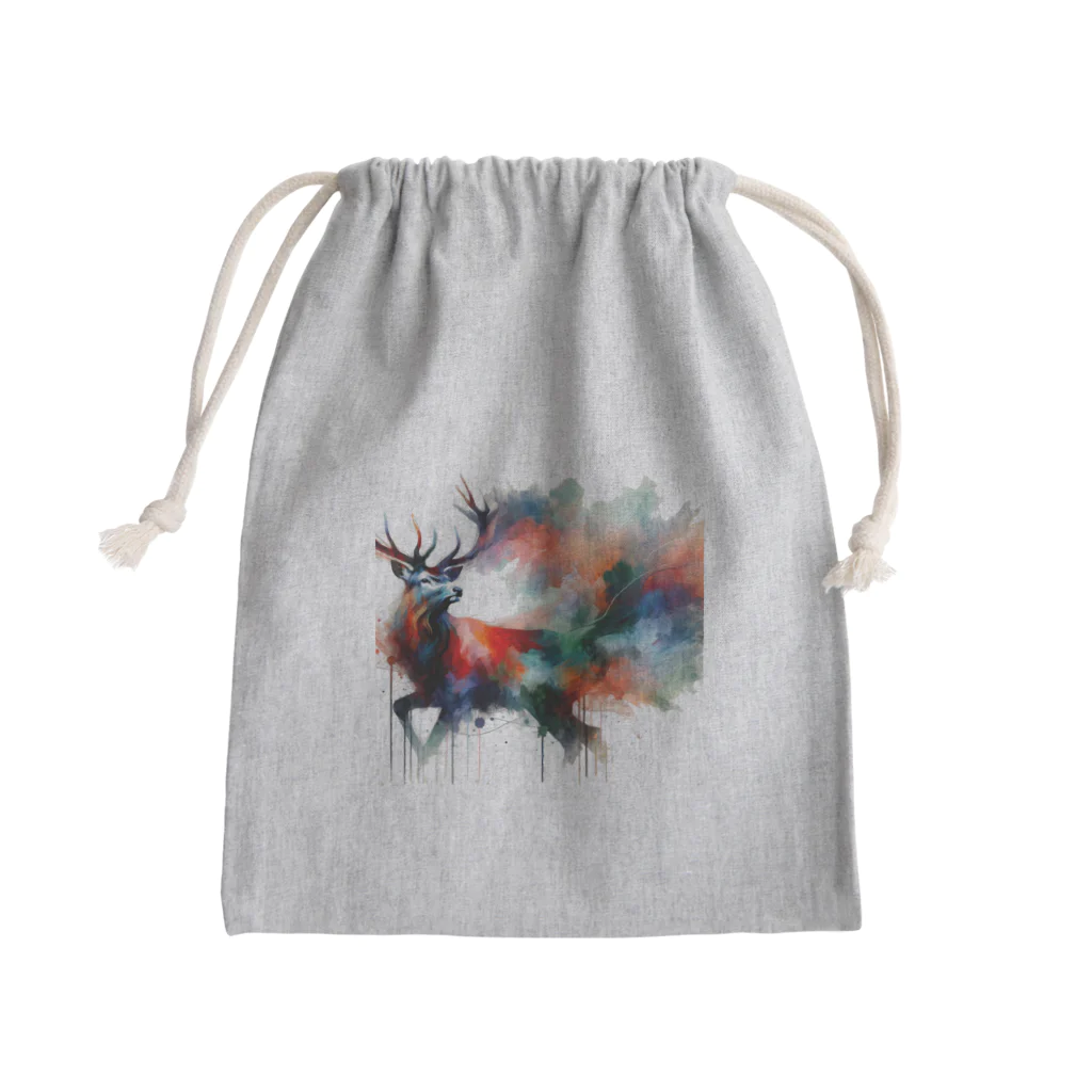 A3StudioのA3S 美しい動物 Mini Drawstring Bag