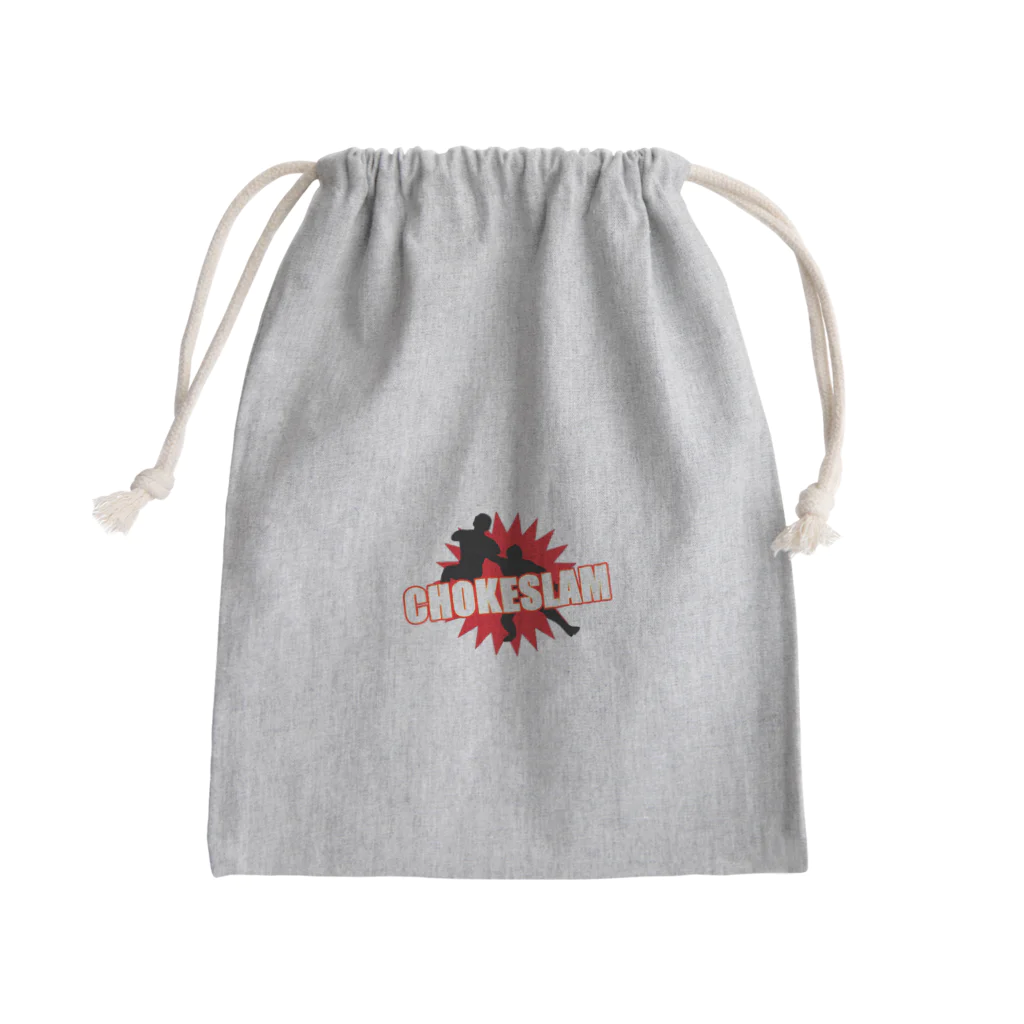 Prowrestling-Boy（プロレス小僧）のCHOKESLAM（チョークスラム） Mini Drawstring Bag