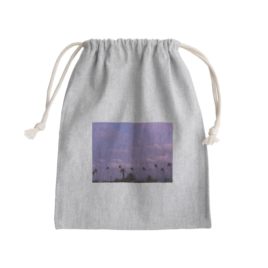 玉手箱の南国の冬空 Mini Drawstring Bag