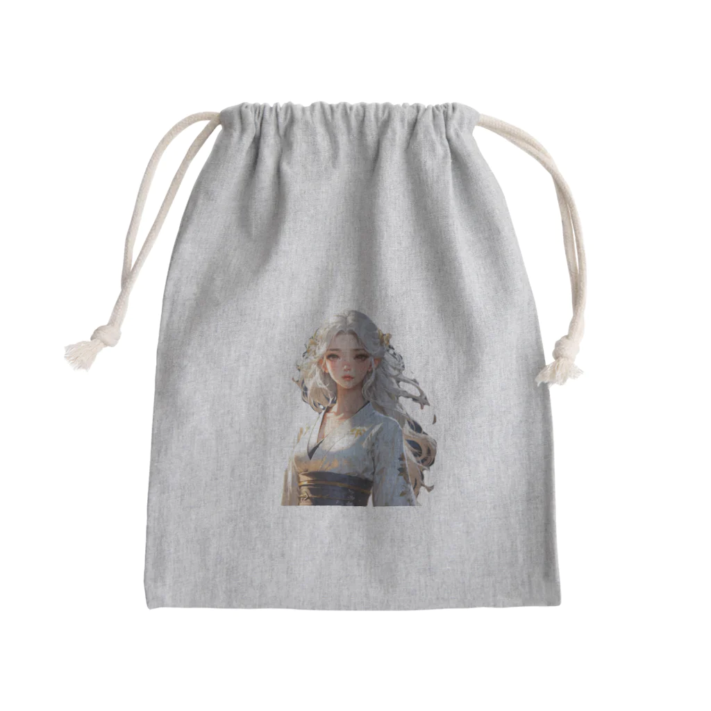 pe_taroのArt和服美女！ Mini Drawstring Bag