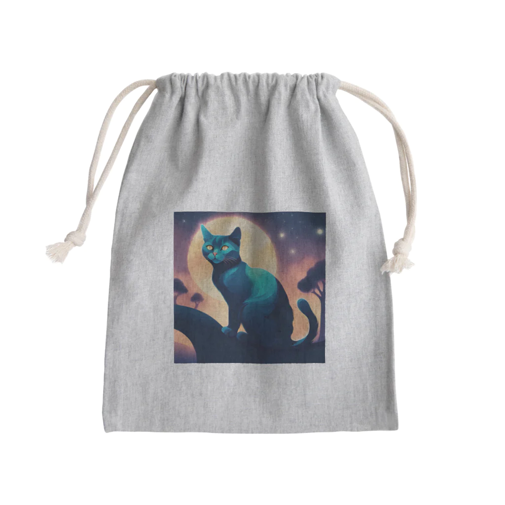 syouのファンタジーキャット Mini Drawstring Bag