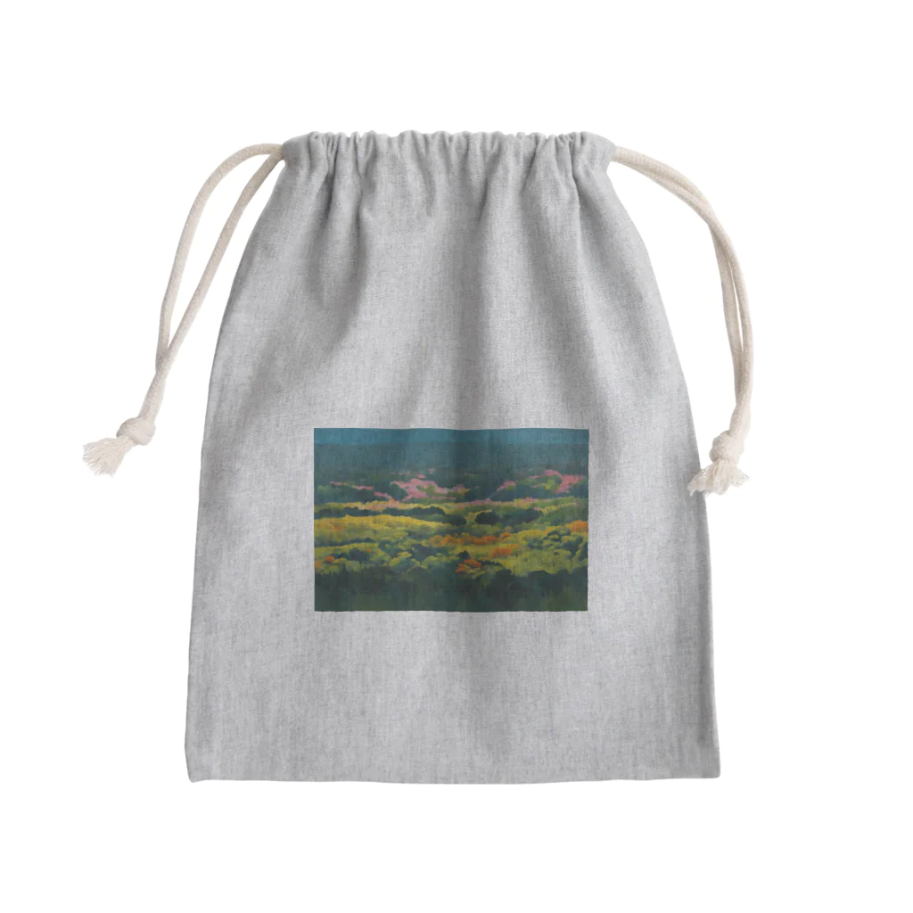 ac jungleの色彩豊かな自然風景 Mini Drawstring Bag