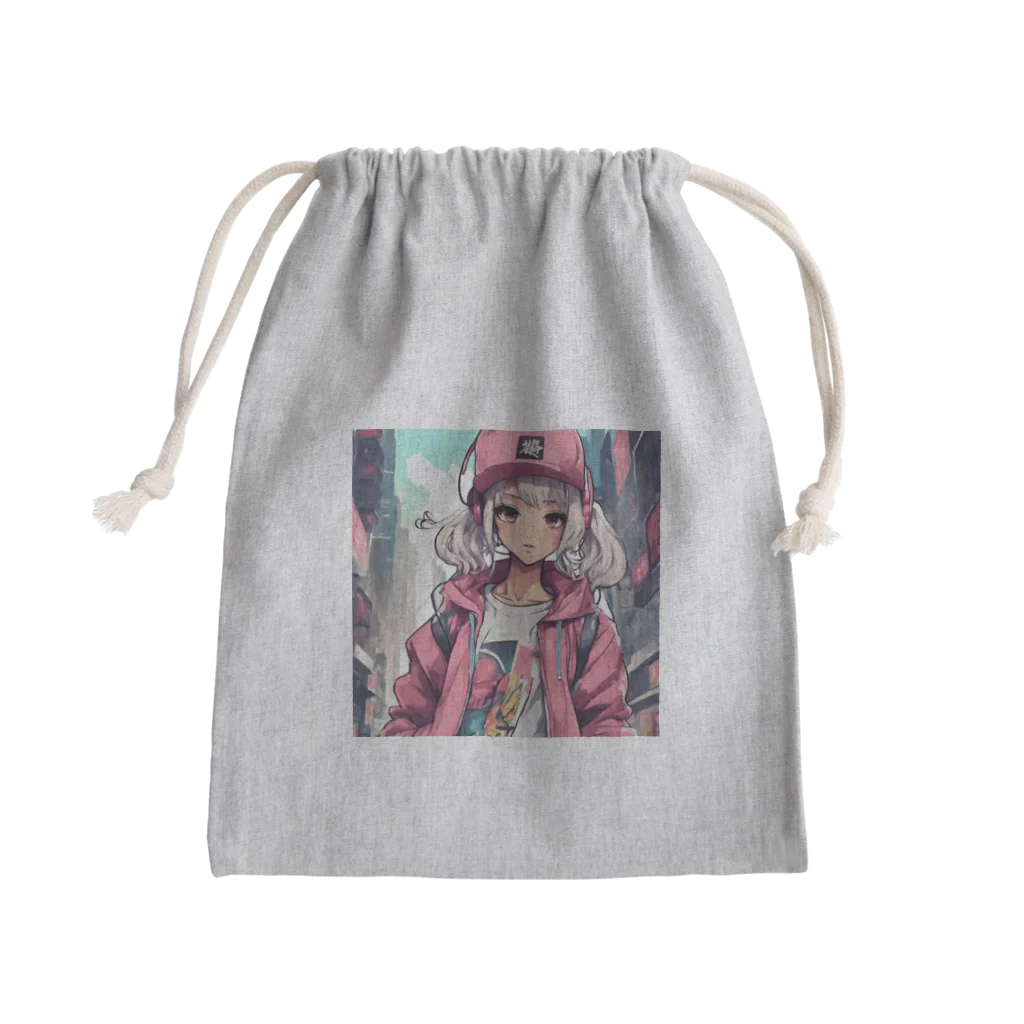 and-AのDJキラリ Mini Drawstring Bag