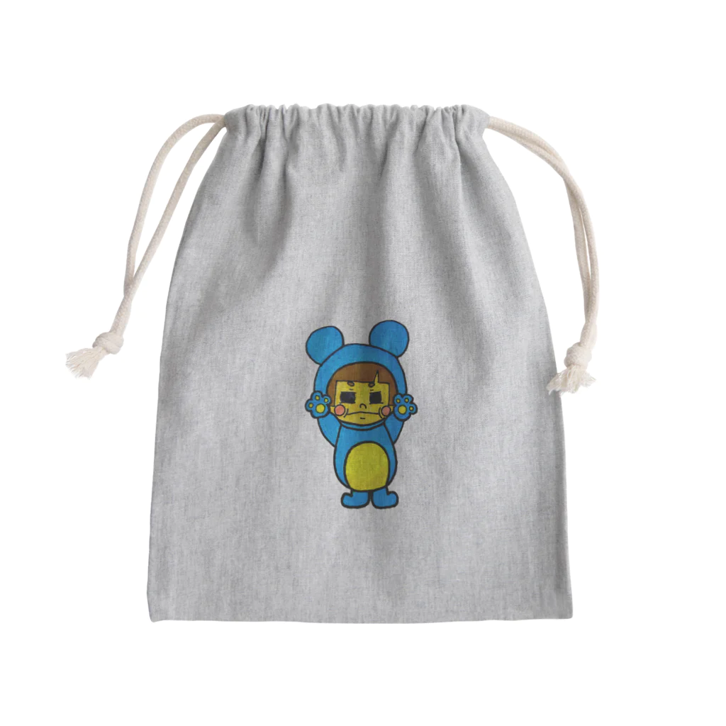 あにまるず。の着ぐるみBOY Mini Drawstring Bag