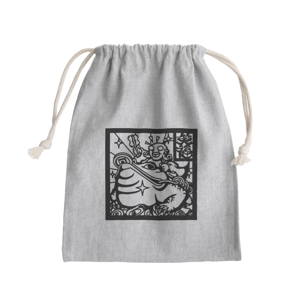 潜伏宇宙人たなかのたなきゃん布袋さま Mini Drawstring Bag