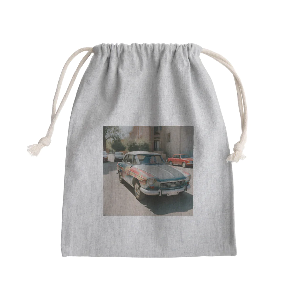 crayon2chanの車　映画 Mini Drawstring Bag