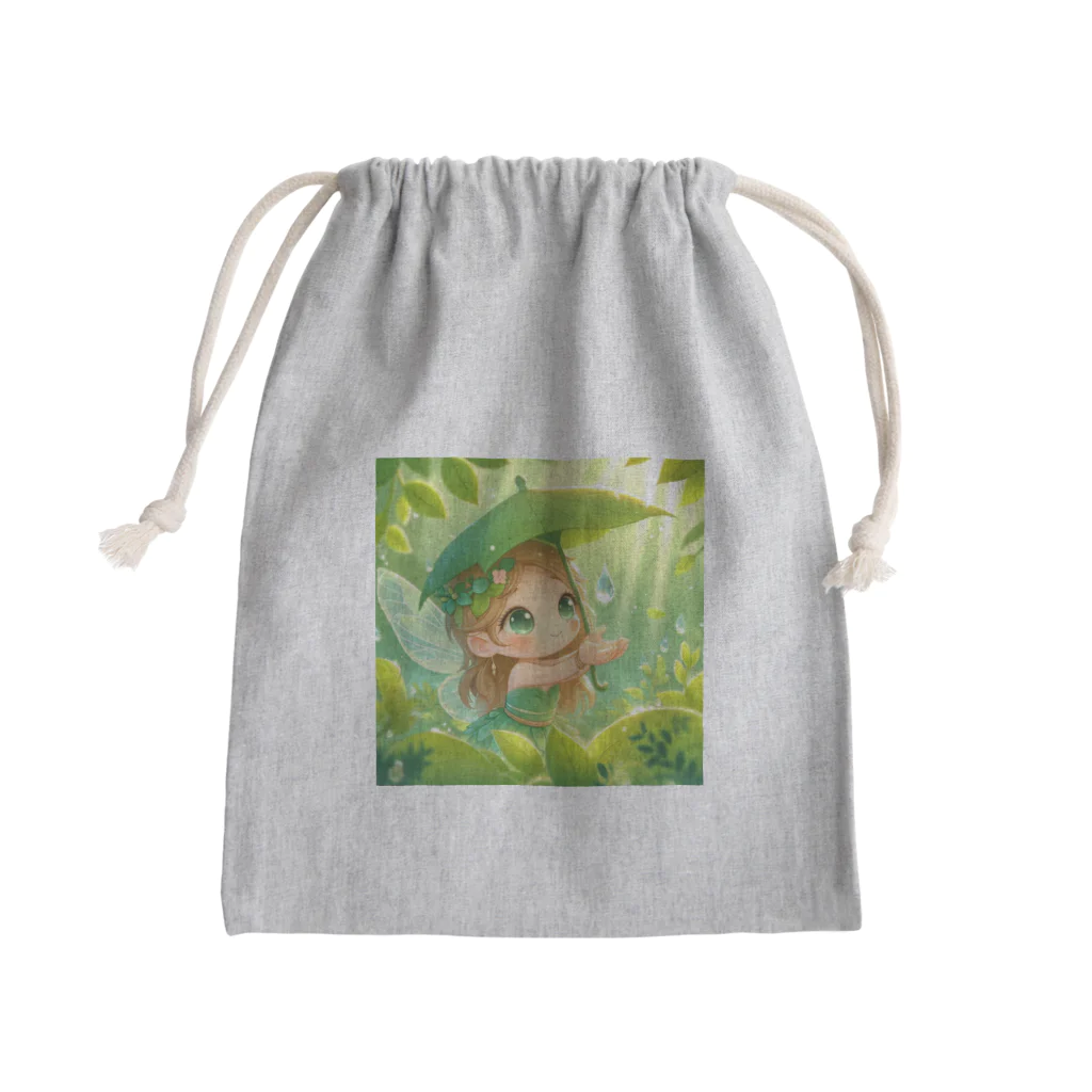 終わらない夢🌈の森の妖精🌿✨ Mini Drawstring Bag