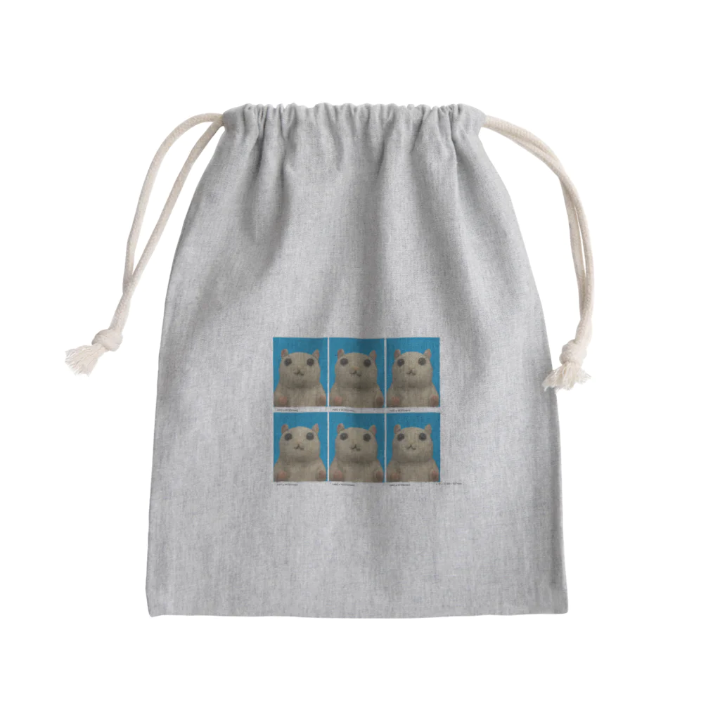 wagamamameerkatのさえ_証明 Mini Drawstring Bag