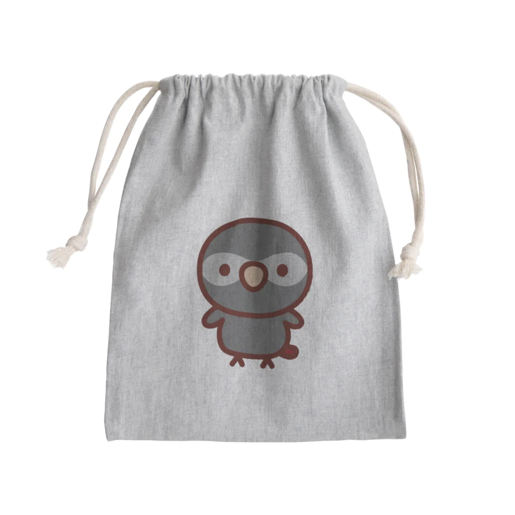 いんこ屋堂のコイネズミヨウム Mini Drawstring Bag