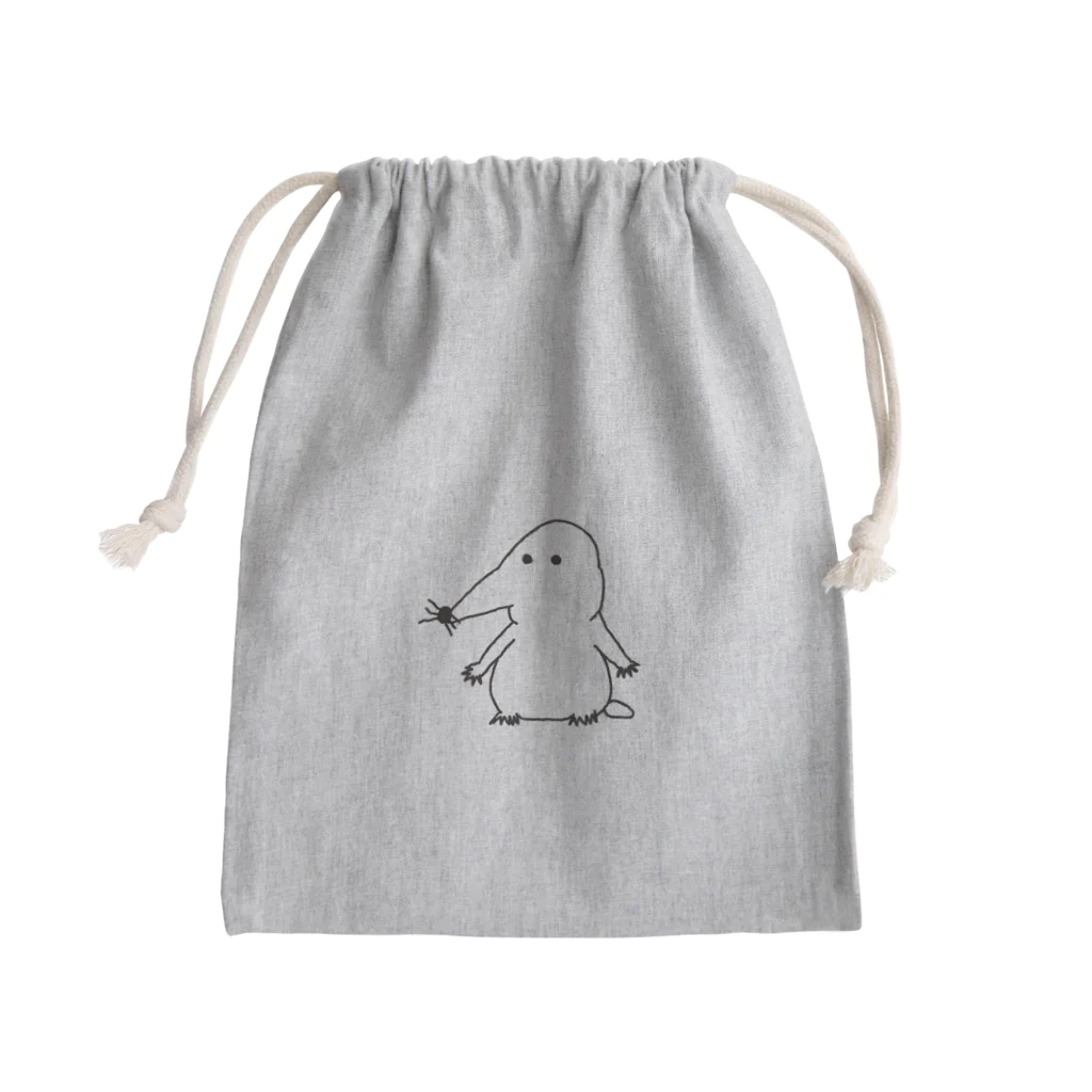 Tomoya_Ogasawaraの孤独のもぐら Mini Drawstring Bag