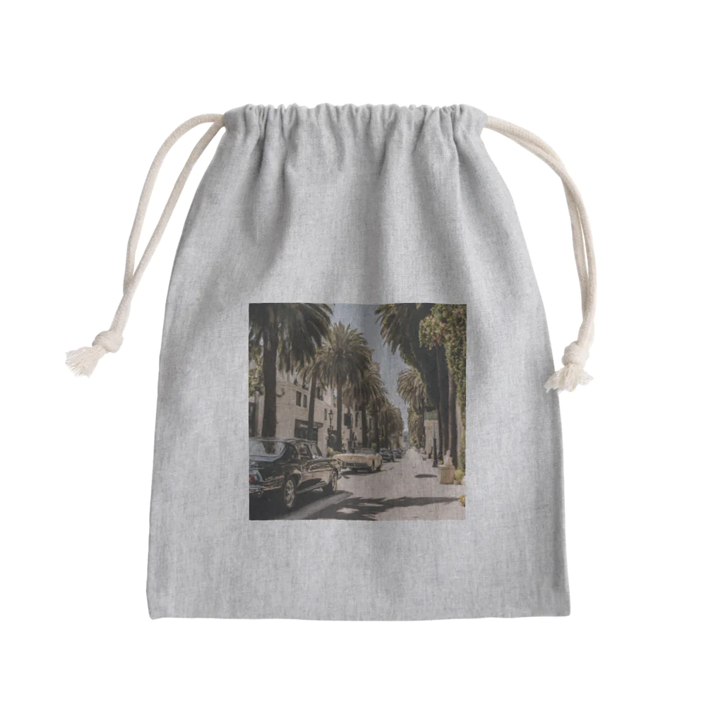 サーフサイドファッションのパームラインクルーズ Mini Drawstring Bag