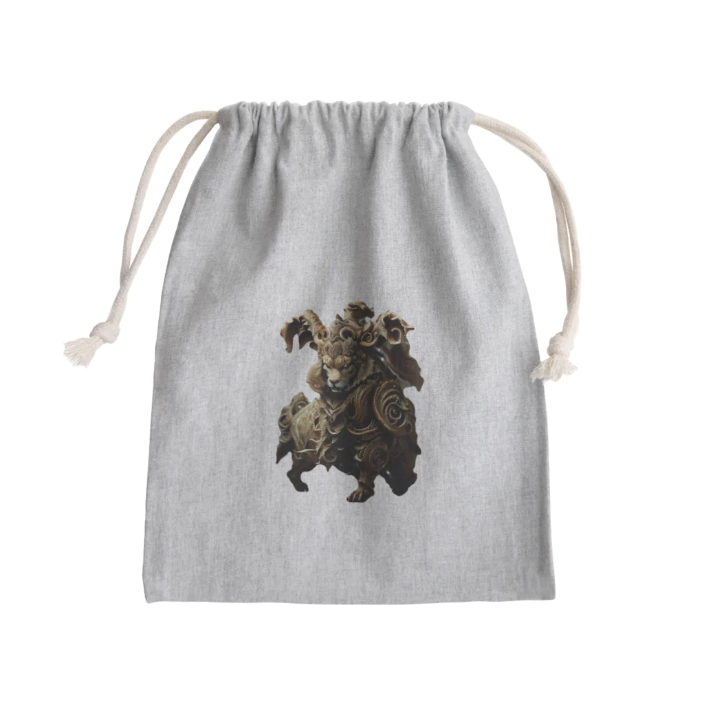yayasuのキングオブライオン Mini Drawstring Bag