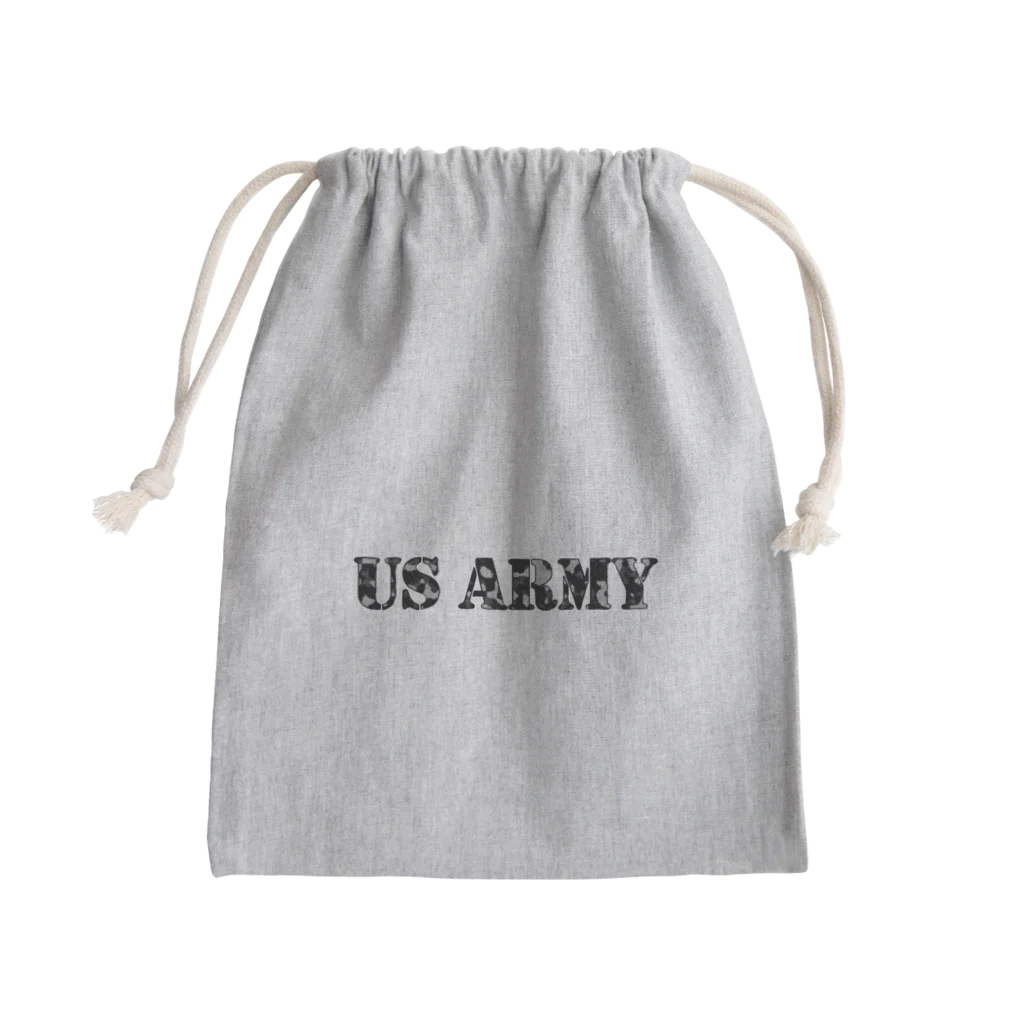 ミリタリー風ショップ　US CLUBのUS ARMY Mini Drawstring Bag