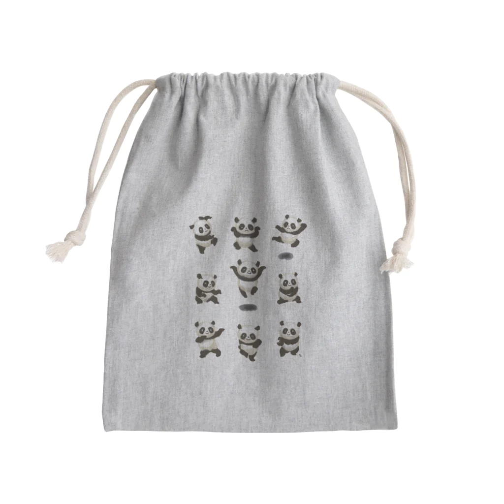 segasworksの功夫のパンダちゃん Mini Drawstring Bag