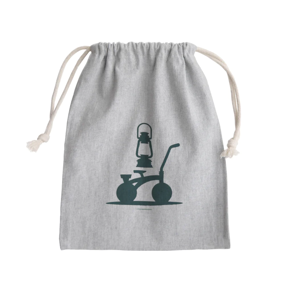 ノスタルジストのレトロリーフ Mini Drawstring Bag