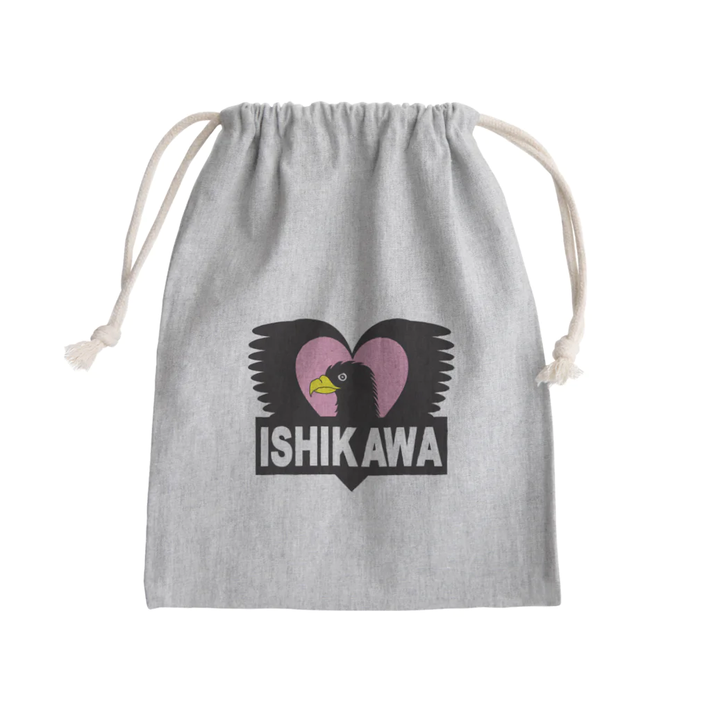 Ohana087のISHIKAWA Mini Drawstring Bag