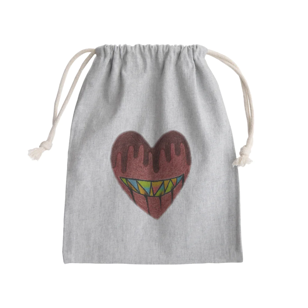 兎屋の心は喰らい喰らわれる Mini Drawstring Bag