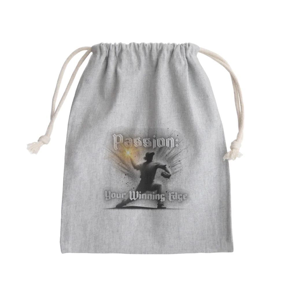 SAKURA-UTOの情熱が勝利の切り札だ！〈ベースボール〉 Mini Drawstring Bag