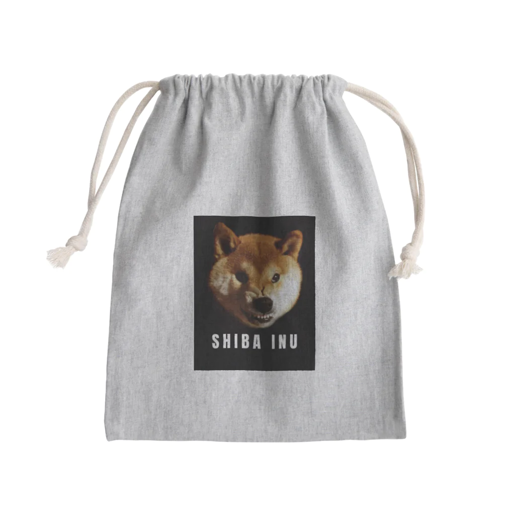 AO FUJIMORIの激おこ柴犬 Mini Drawstring Bag