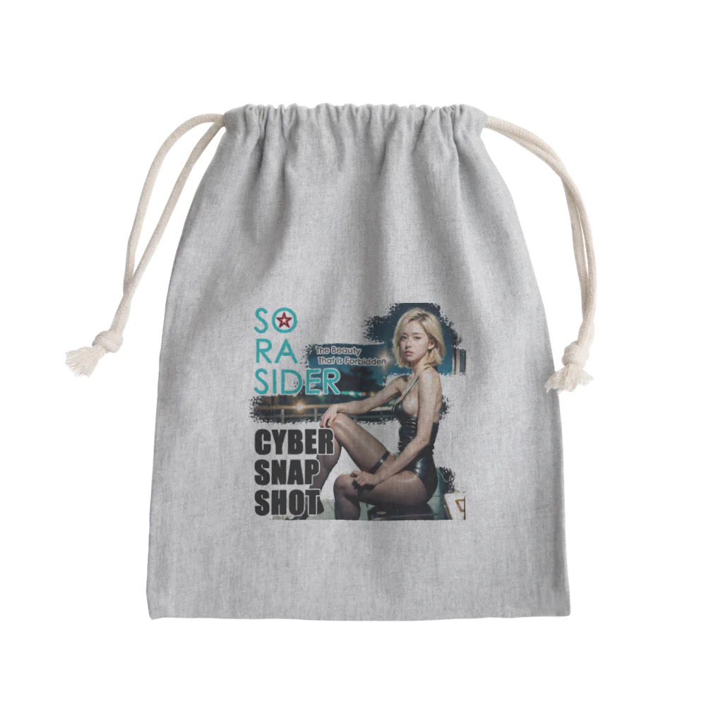 SORASIDER.MONO（そらさいだあ・どっと・もの）のCYBER ギャル❤❤❤ Mini Drawstring Bag