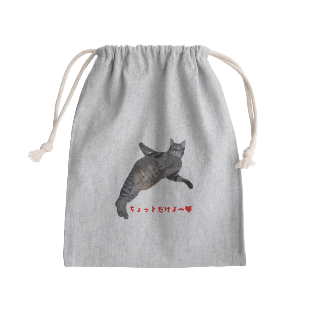 HANAKAKAのちょっとだけよ～❤ハナちゃん Mini Drawstring Bag