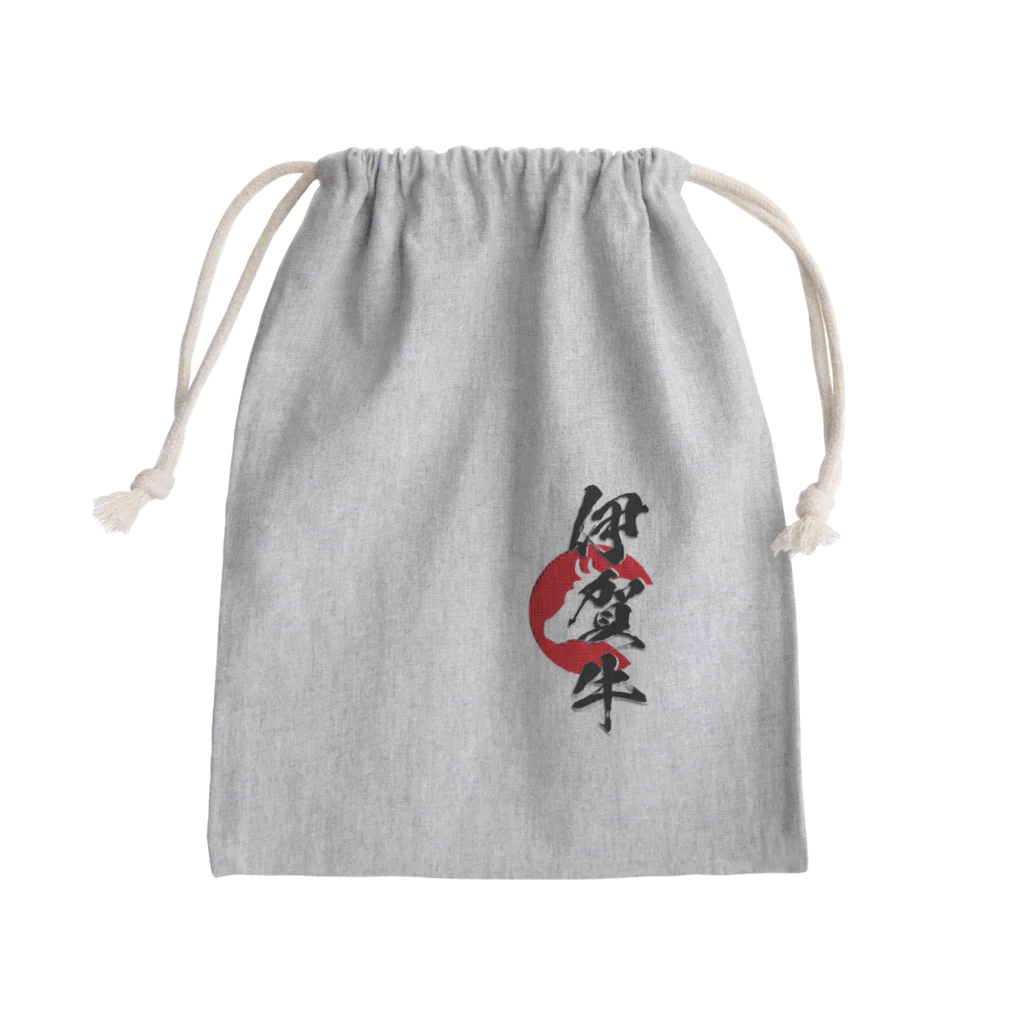 blue-birdの伊賀牛 Mini Drawstring Bag