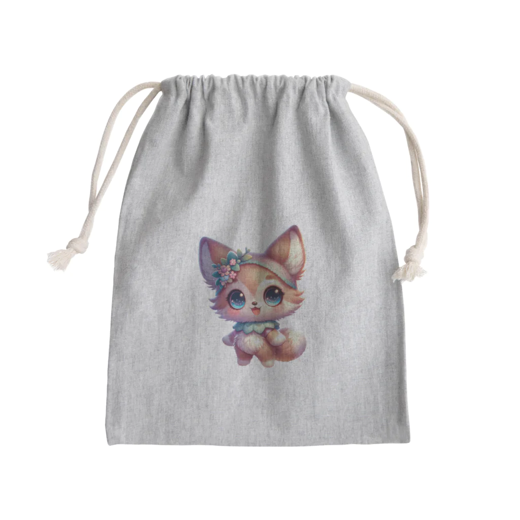 bottaの星屑の森の小さな守り神 Mini Drawstring Bag