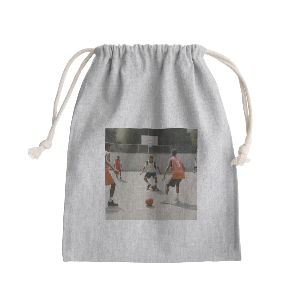 jmdapuwmdのサッカーバスケ Mini Drawstring Bag