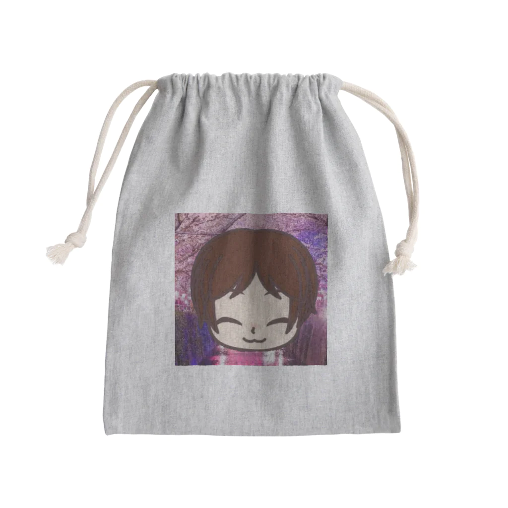 瀧さんショップのおかずちゃん似顔絵２ Mini Drawstring Bag