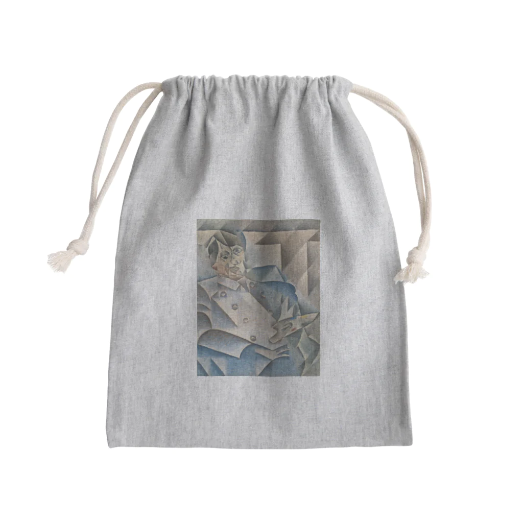 世界美術商店のピカソの肖像画 / Portrait of Pablo Picasso Mini Drawstring Bag