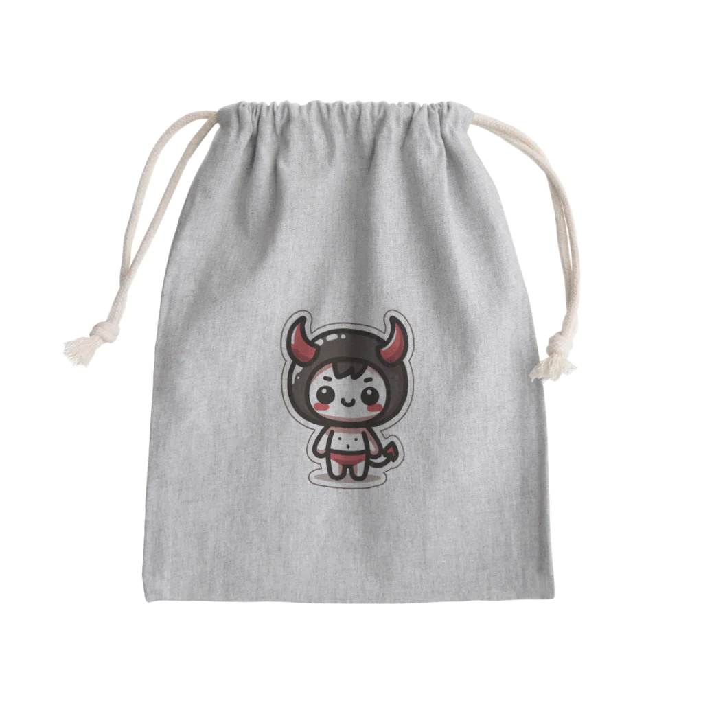 Snakeのでびでびくん Mini Drawstring Bag