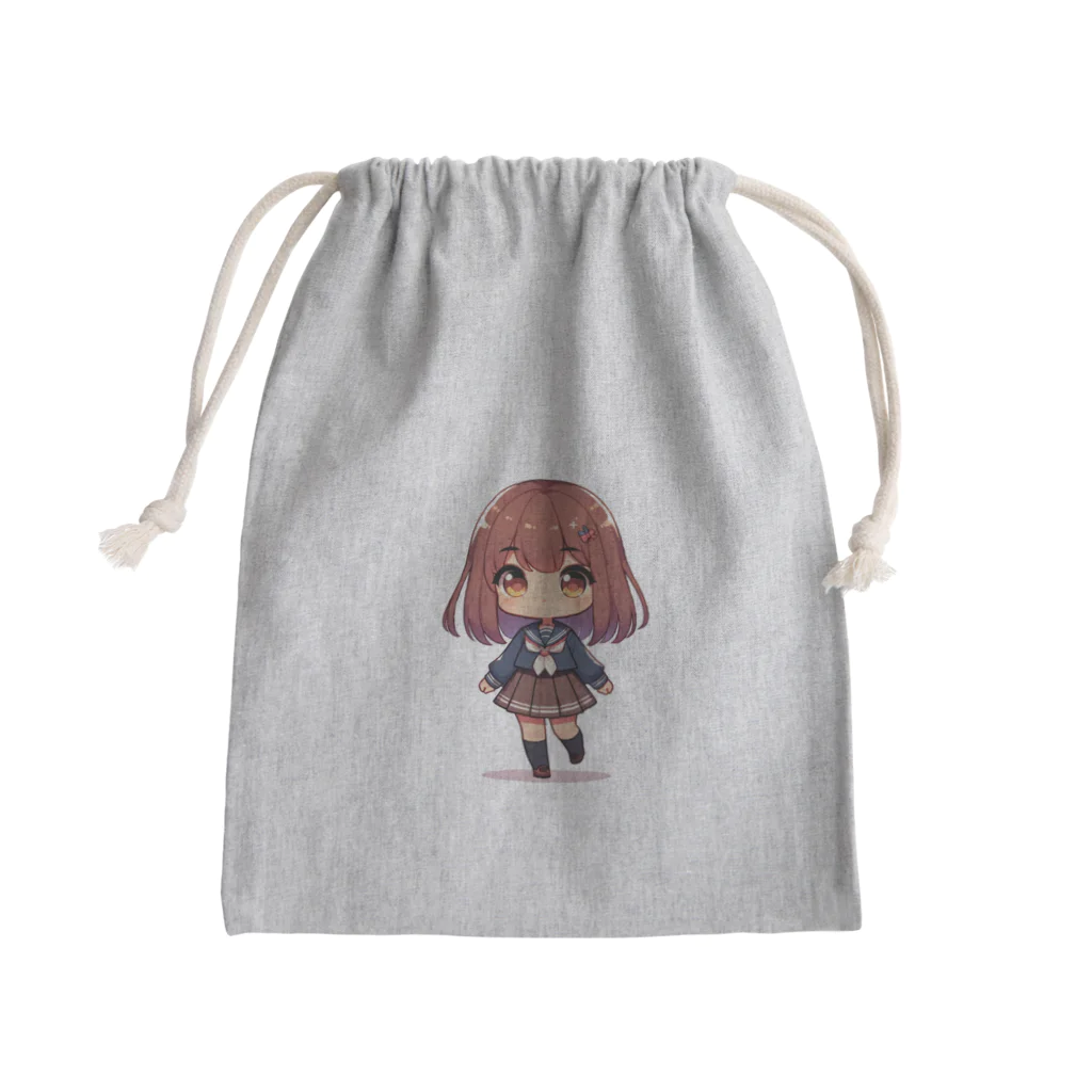 A-Intelligenceの可愛い制服の女の子シリーズ Mini Drawstring Bag