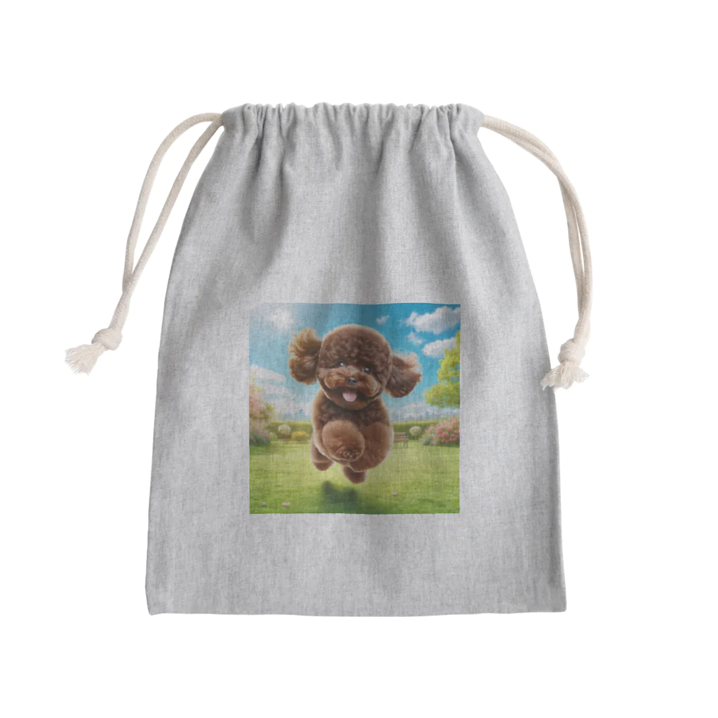 南familyのドット絵トットちゃん Mini Drawstring Bag