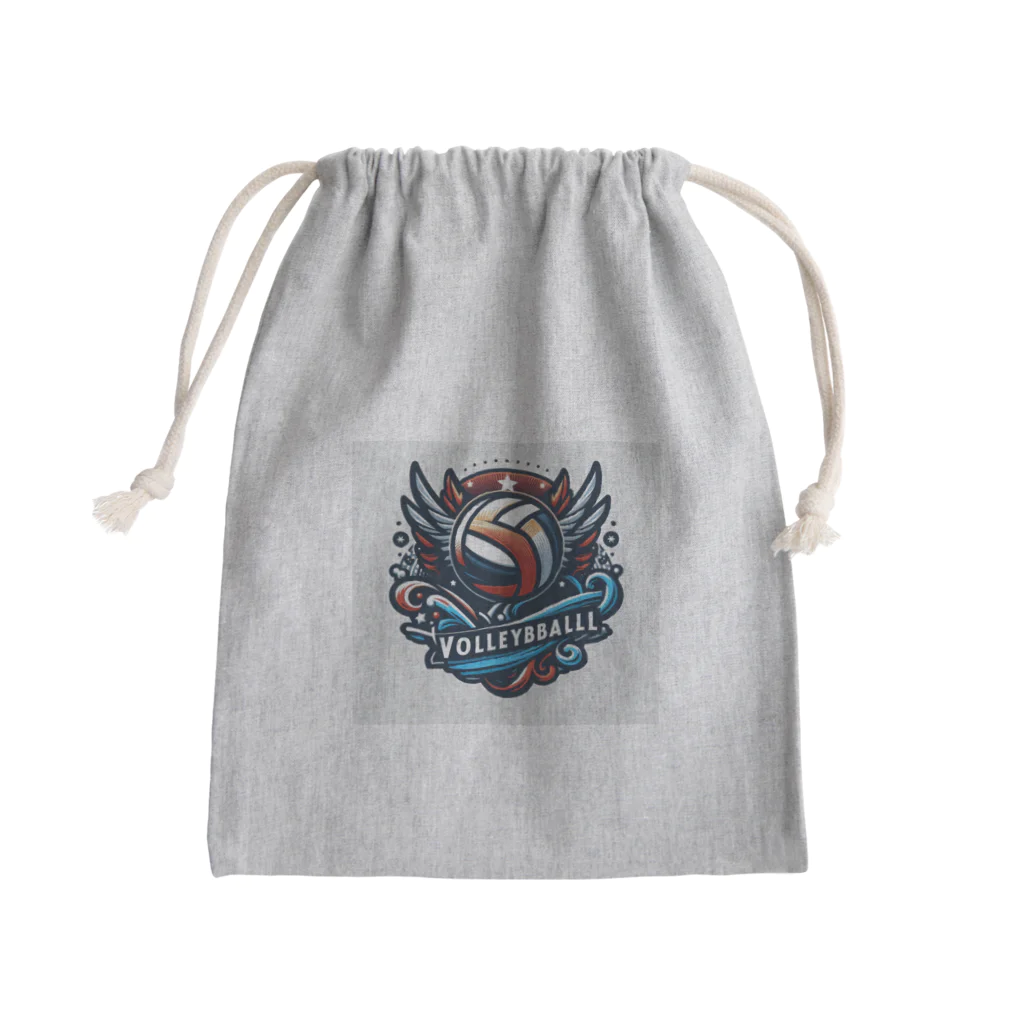 【volleyball online】のLINEスタンプ風 Mini Drawstring Bag