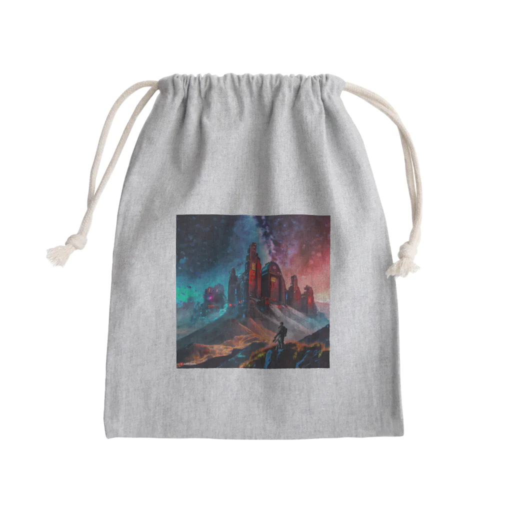 さぷのdream Mini Drawstring Bag