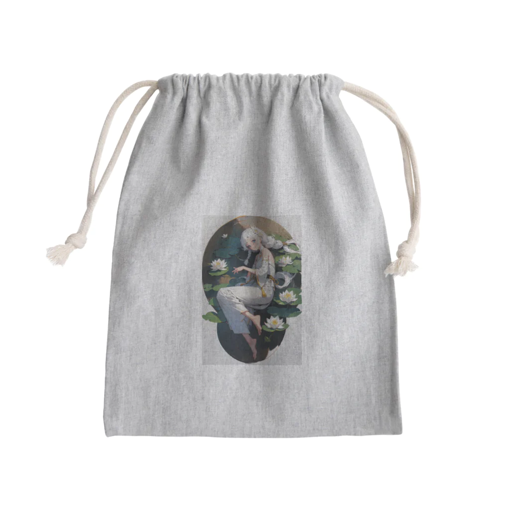 arashi023の蓮花の少女 Mini Drawstring Bag