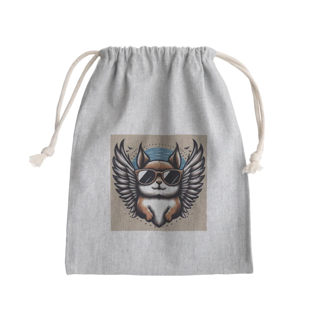 syankusunoboushi7のサングラスももんが Mini Drawstring Bag